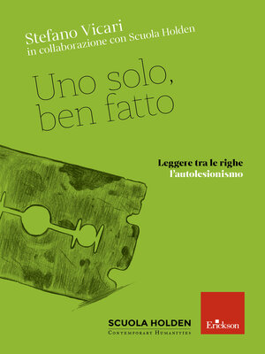cover image of Uno solo, ben fatto